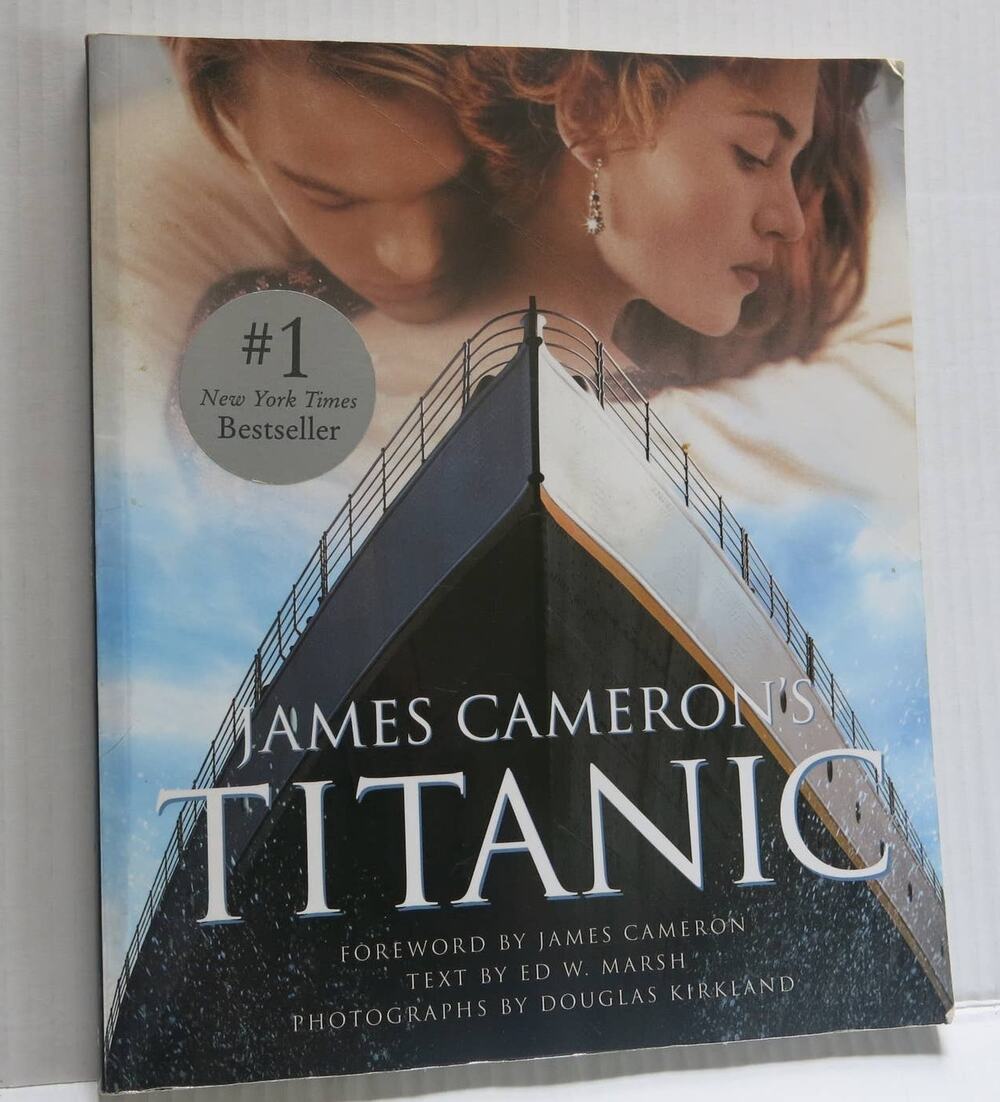 TITANIC by James Cameron Book 1997 Paperback 178 Pages Photographs Historical